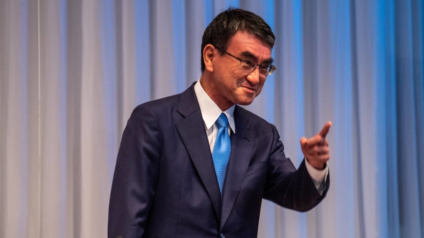 Renewable energy firms pin hopes on Taro Kono winning race for Japan PM