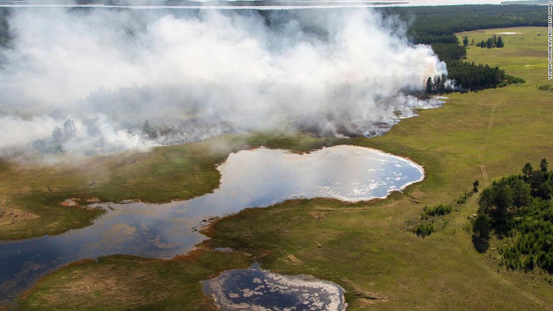 Siberia had its warmest June ever as wildfires raged and carbon dioxide emissions surged