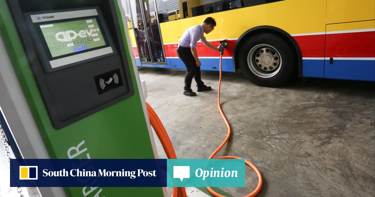 Why Hong Kong’s electric vehicle plan isn’t enough to hit carbon neutrality goals