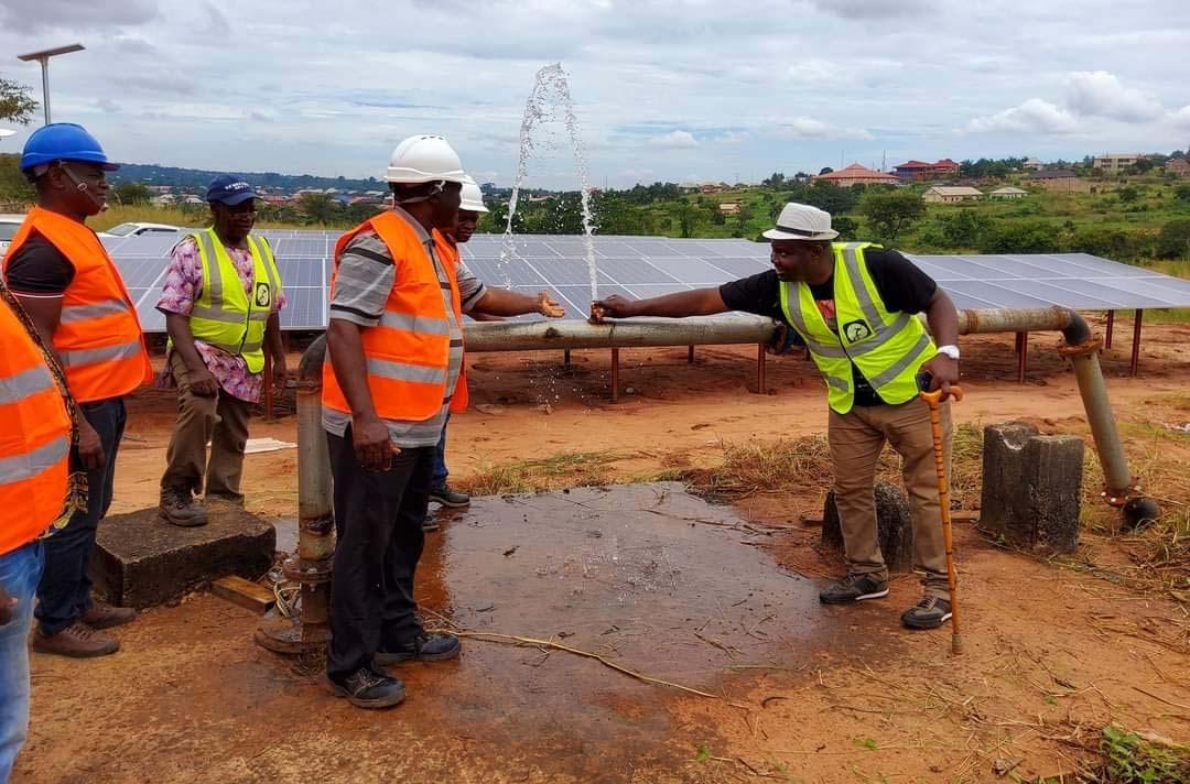 After 30 years, Ugwuanyi rehabilitates abandoned water project at 9th mile