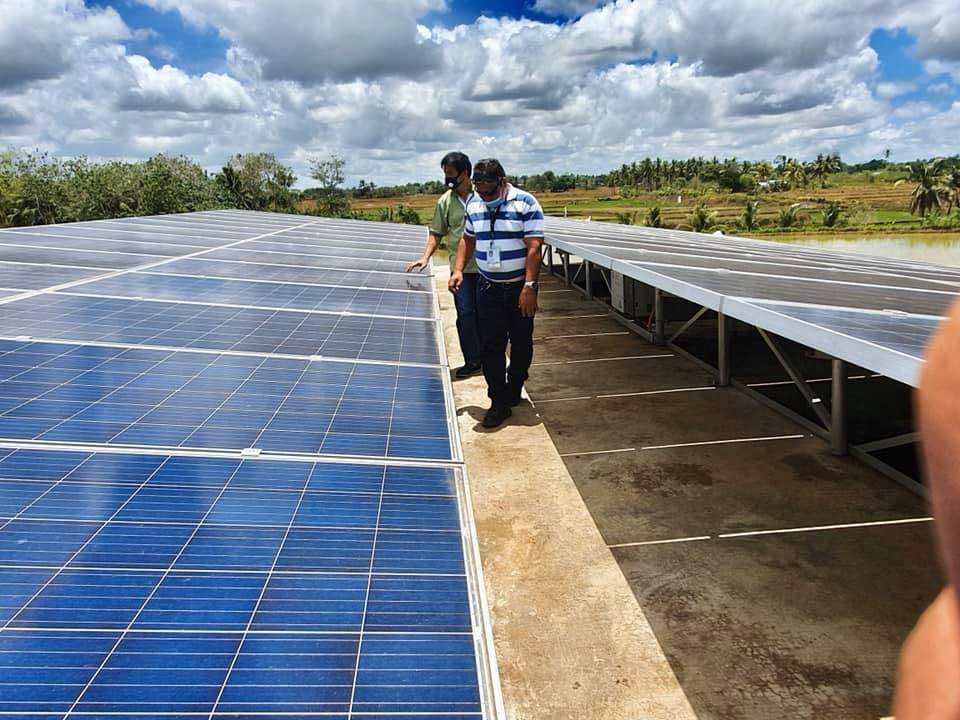 Solar-powered irrigation system helps rice farmers in Bohol