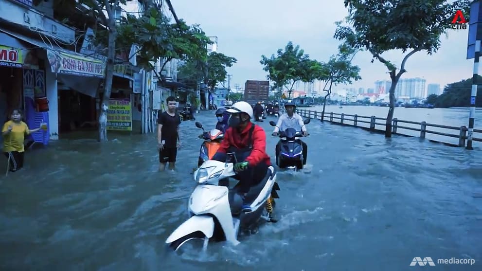 Under siege by climate, man-made problems, a sinking Ho Chi Minh City fights to survive