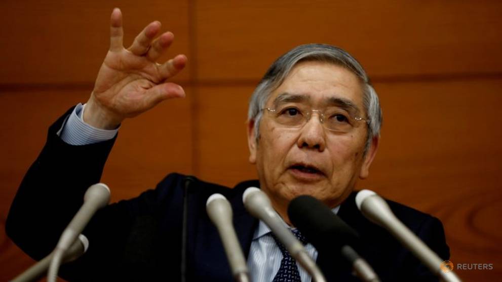 BOJ's Kuroda says c.banks should avoid one-size-fits-all climate standards