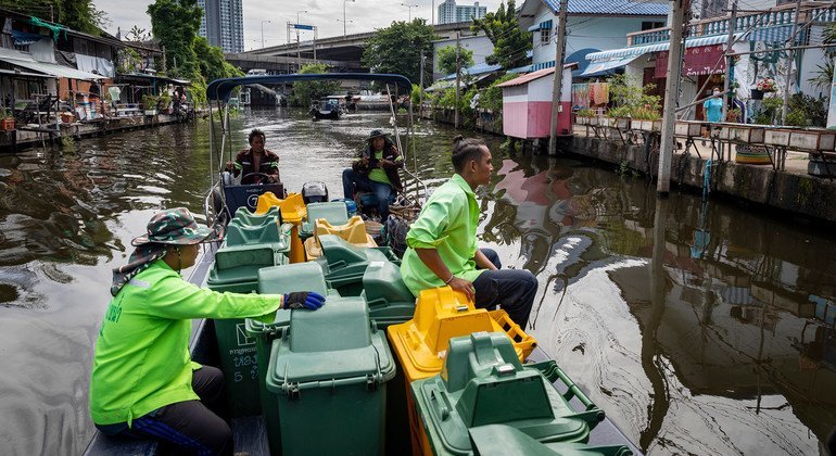 ‘Biocups’, electric motorcycle taxis and recycling 500 billion bottles for a sustainable Thailand: a UN Resident Coordinator blog