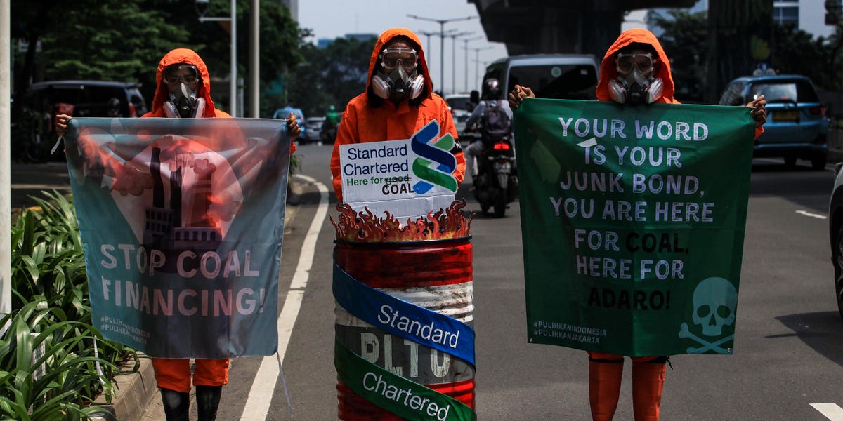 Big banks are propping up the coal industry as it keeps on pumping out toxic emissions in some parts of the world