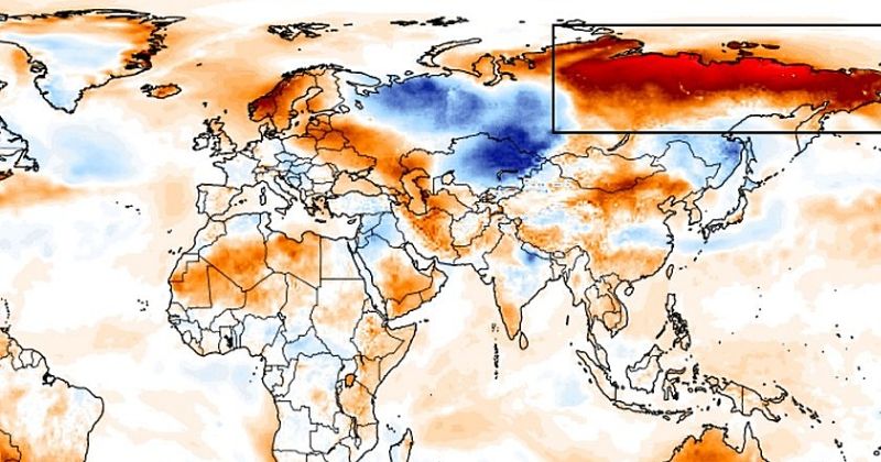 Climate Change Saw Siberia Hit 38°C, May Be Hottest Temperature In Arctic Circle