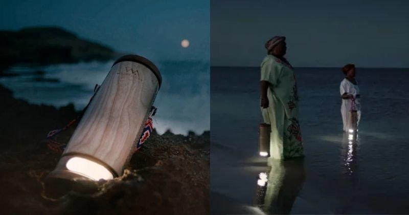 This Lantern Creates Electricity Instantly From Sea Water, Lights Up For 45 Days