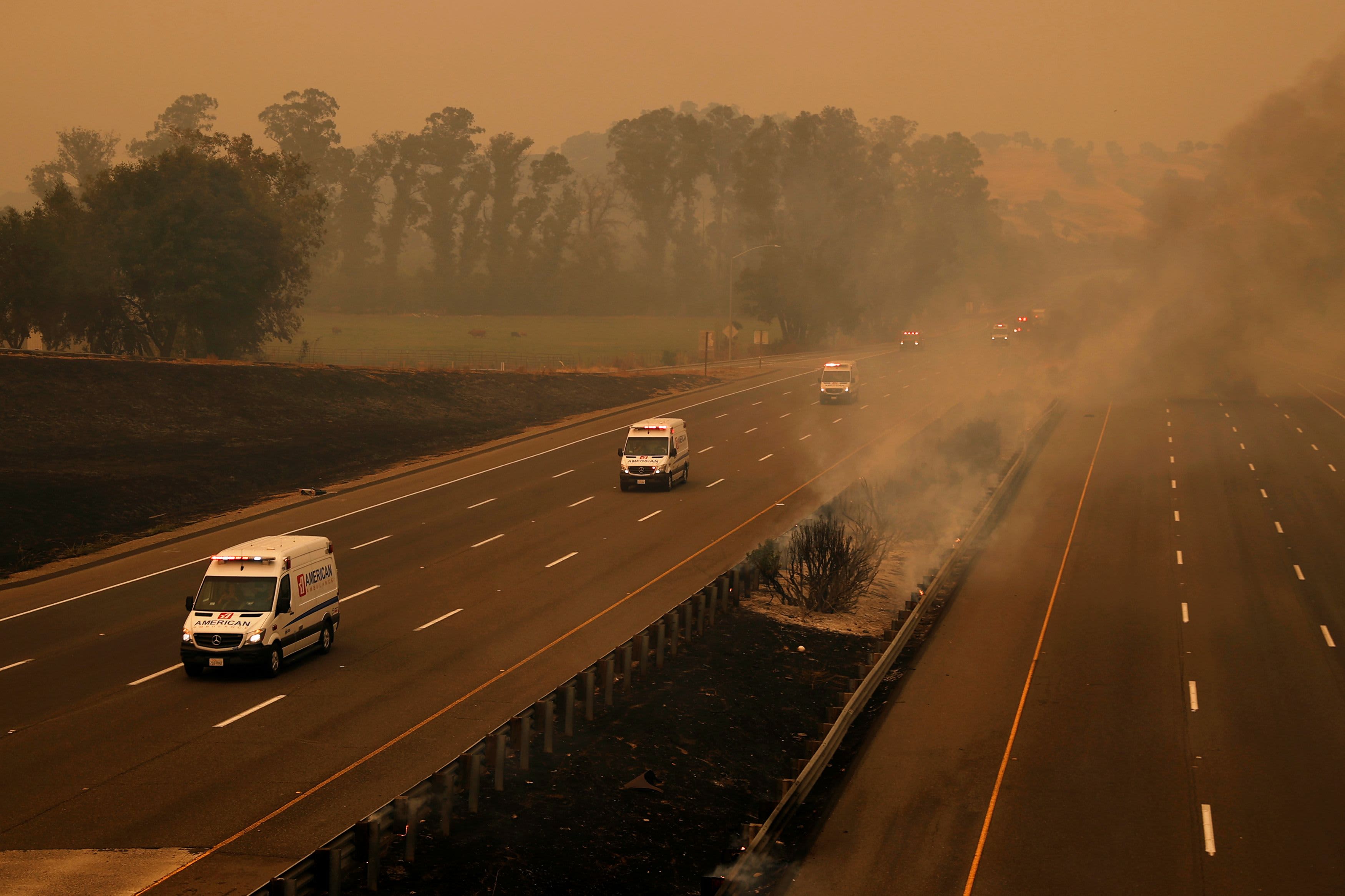 'We're trapped': Californians now face the dual nightmare of wildfires and a pandemic