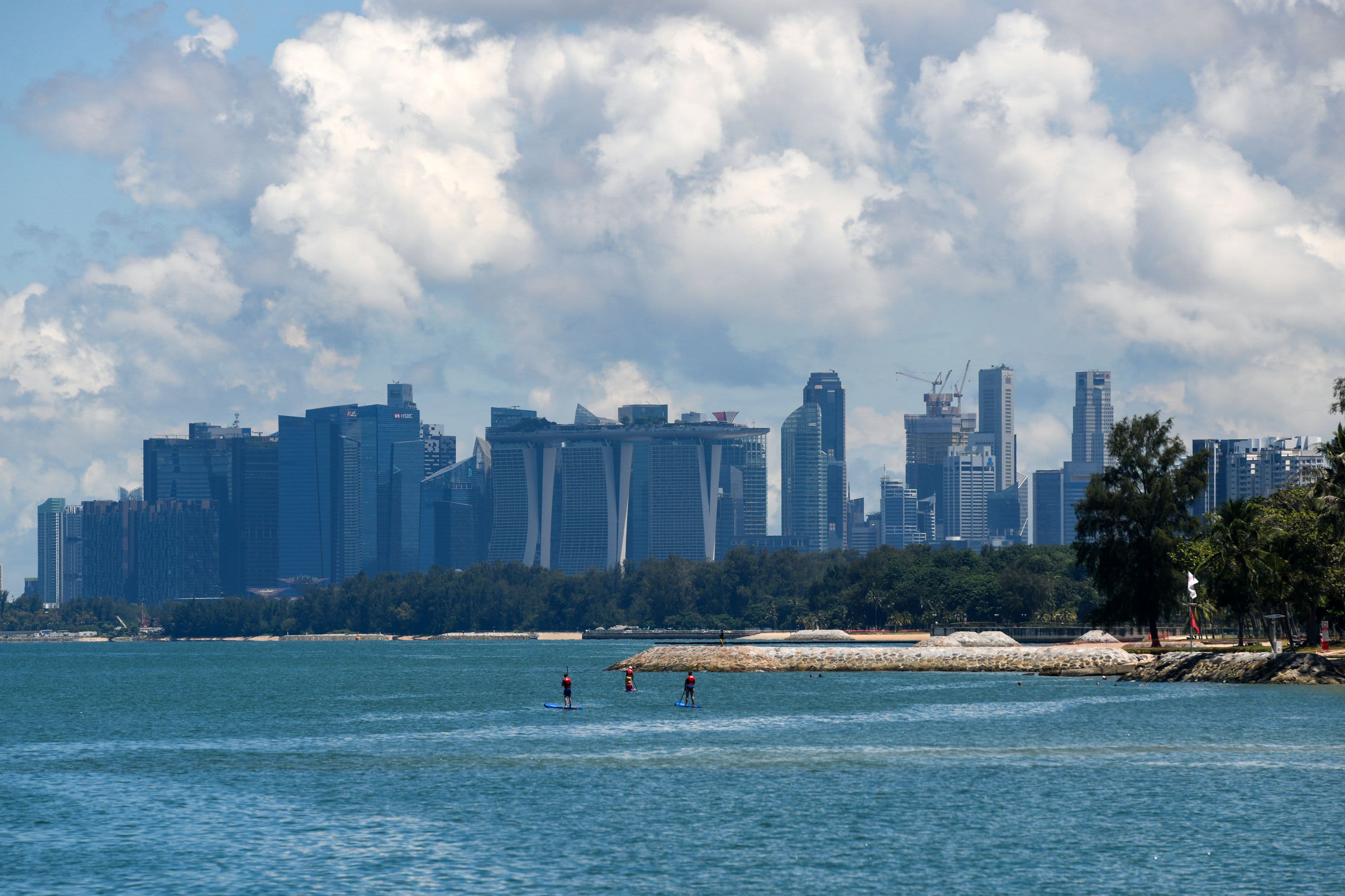 Singapore finance minister says it could become a regional hub for green finance