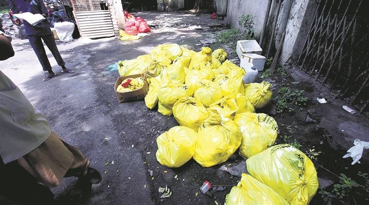 Dispose COVID-related biomedical waste within 48 hours of collection