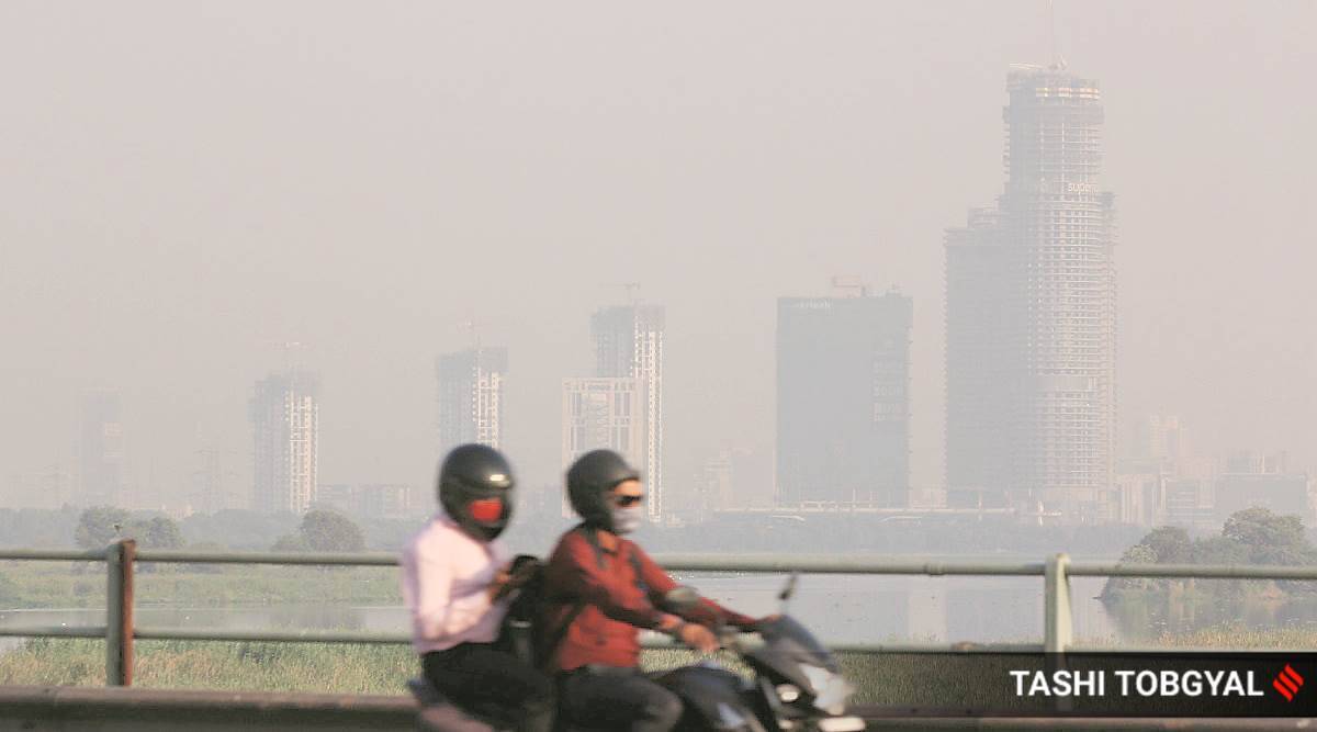 Air quality improves marginally due to strong winds, less stubble burning