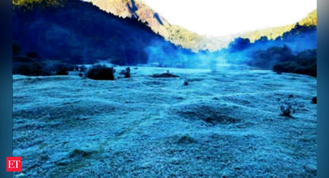Kerala: Frost in Munnar as temperature drops to -2°C, signs of climate change