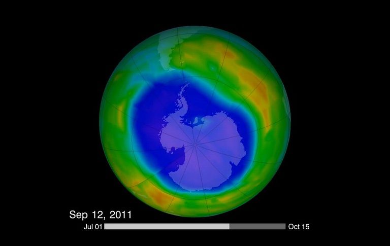 In saving the ozone layer, we avoided even more intense global warming