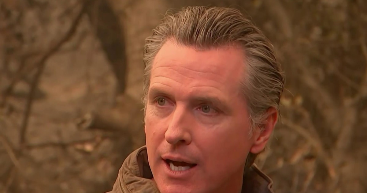 California Gov. Newsom on wildfire devastation: Impact of climate change cannot be denied
