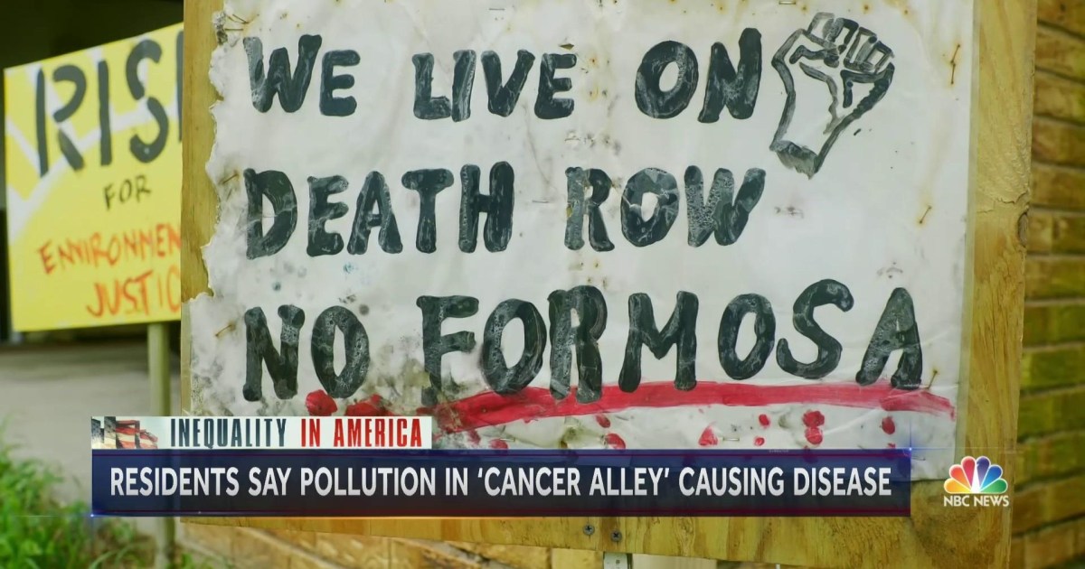 Black Americans in ‘Cancer Alley’ disproportionately exposed to toxic pollution
