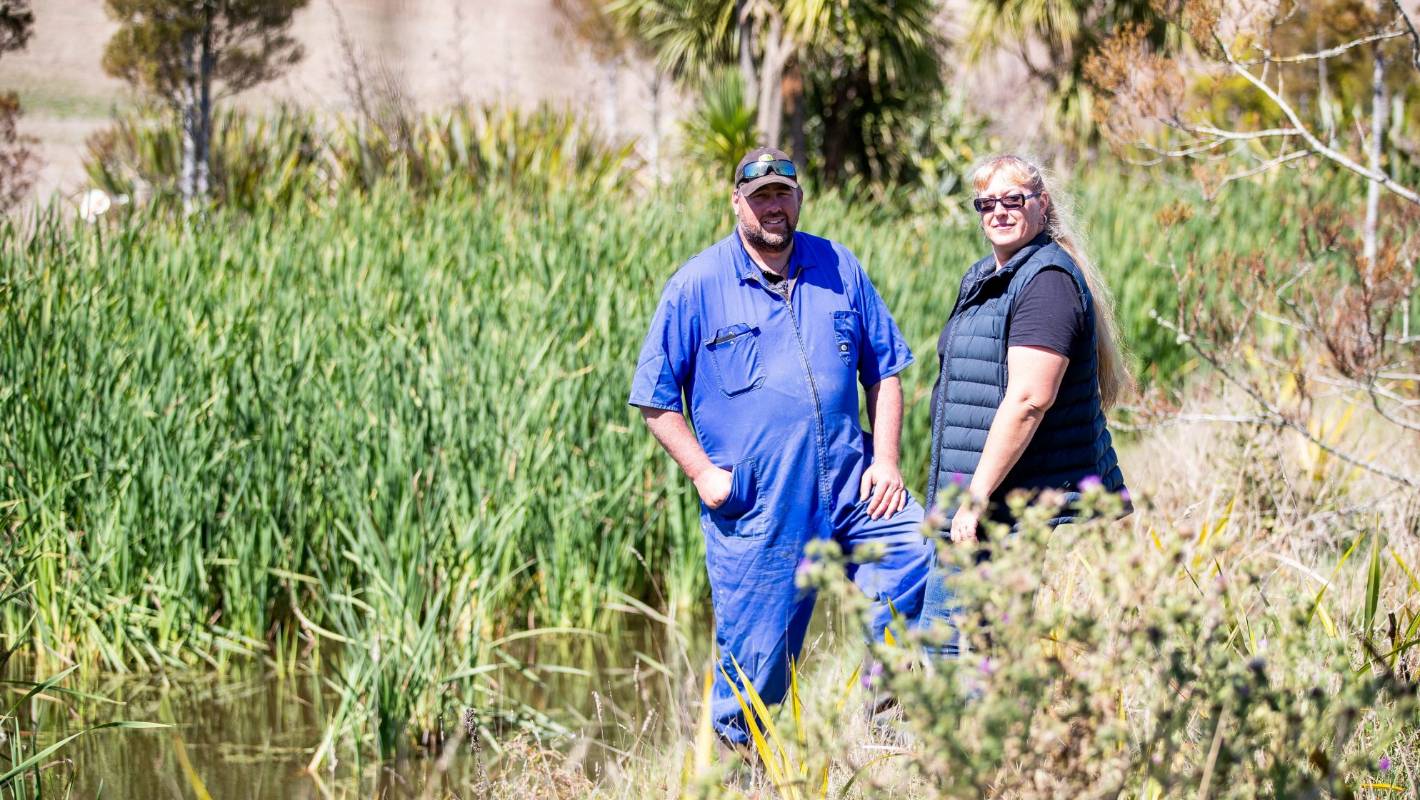 Wetland construction project brings North Waikato rural community together