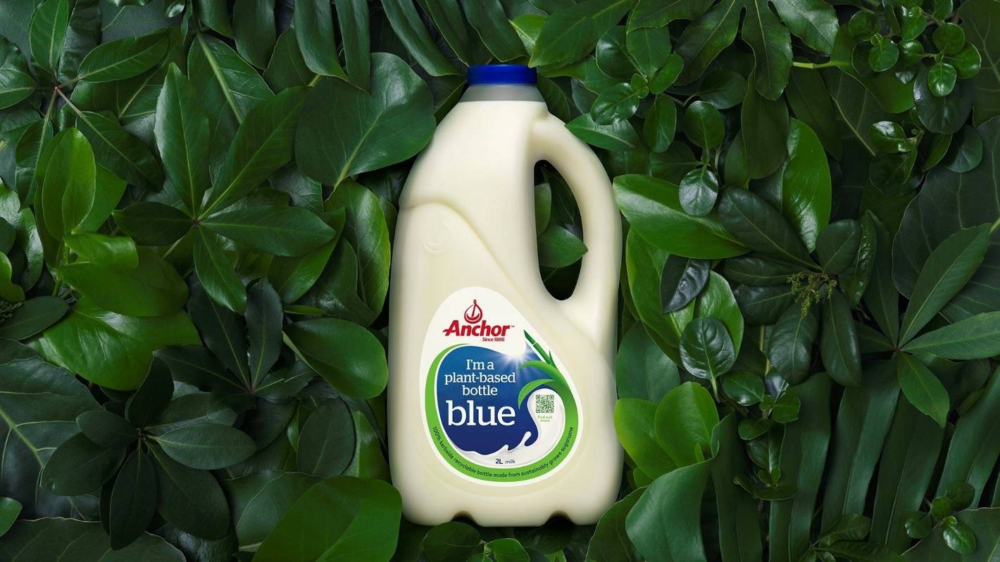 Anchor launches plant-based milk... bottles
