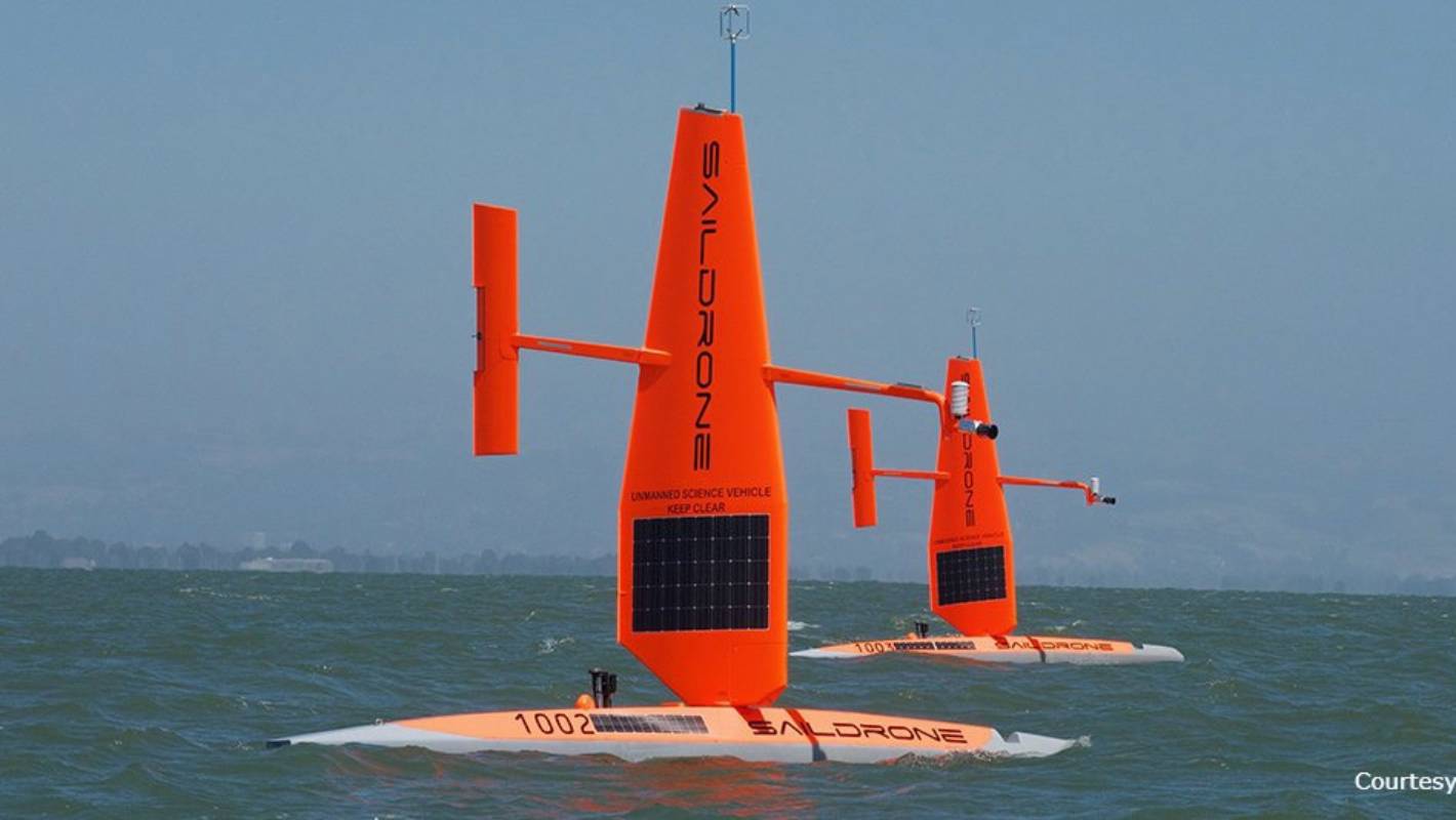 Drones roam oceans for climate data