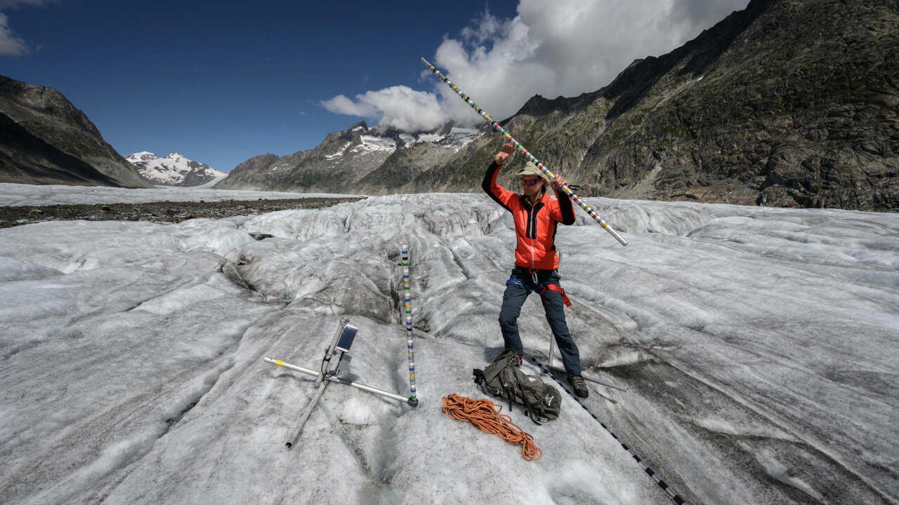 Swiss glaciologist bears witness to relentless Alpine glacier melt