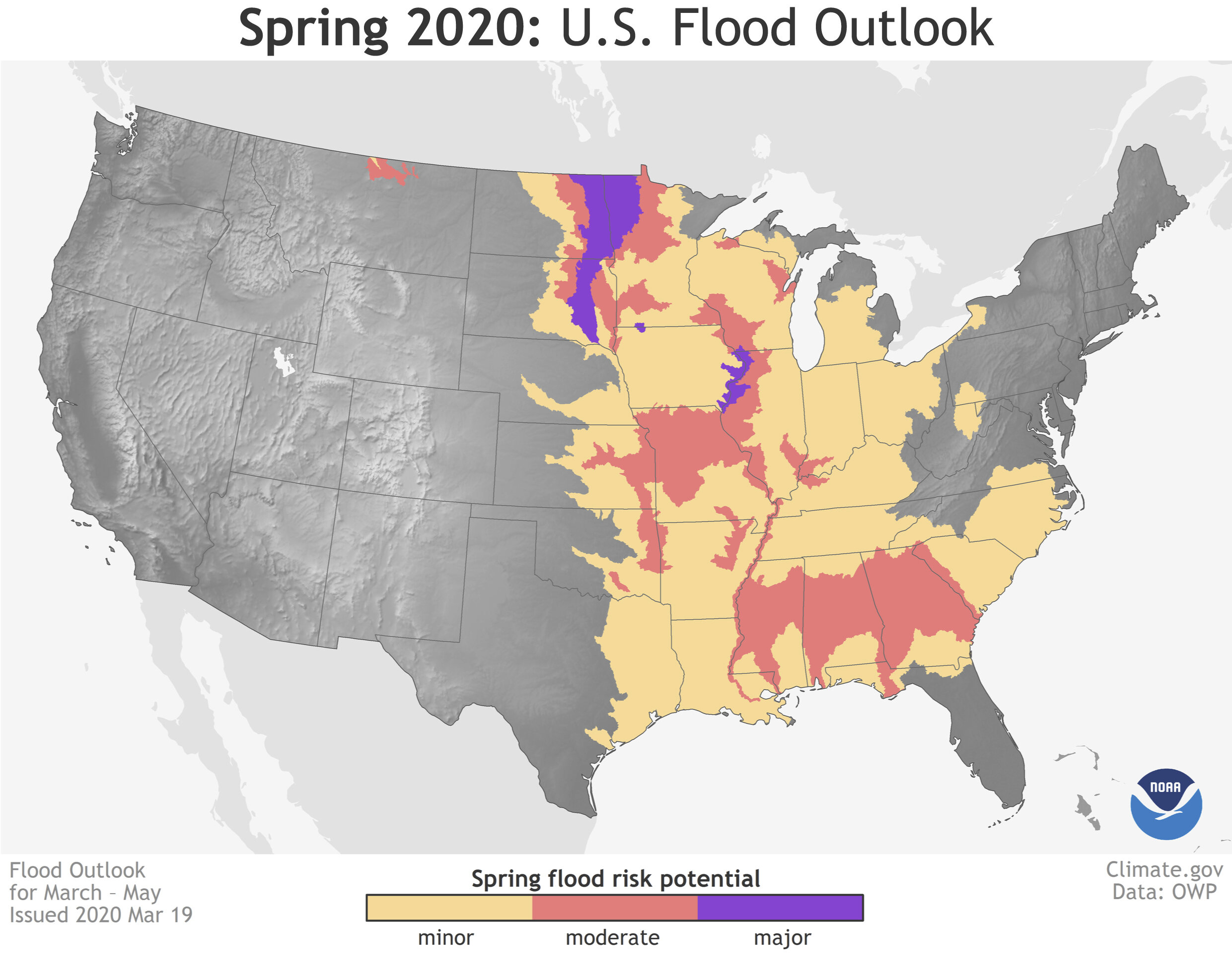 Scientists expect spring floods to be milder than last year