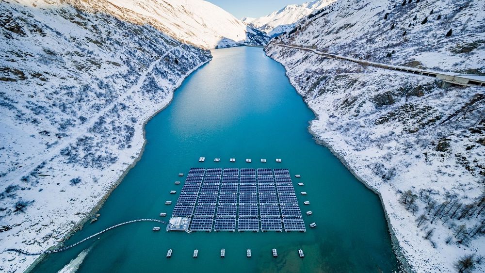Extraordinary views: This is the world's first mountainous solar farm