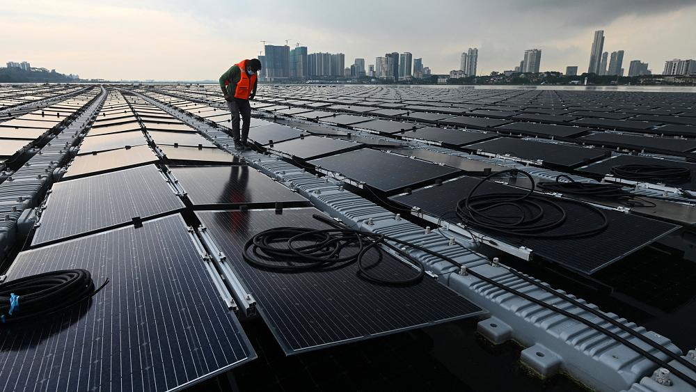 Singapore is turning to floating solar panels to meet its green targets