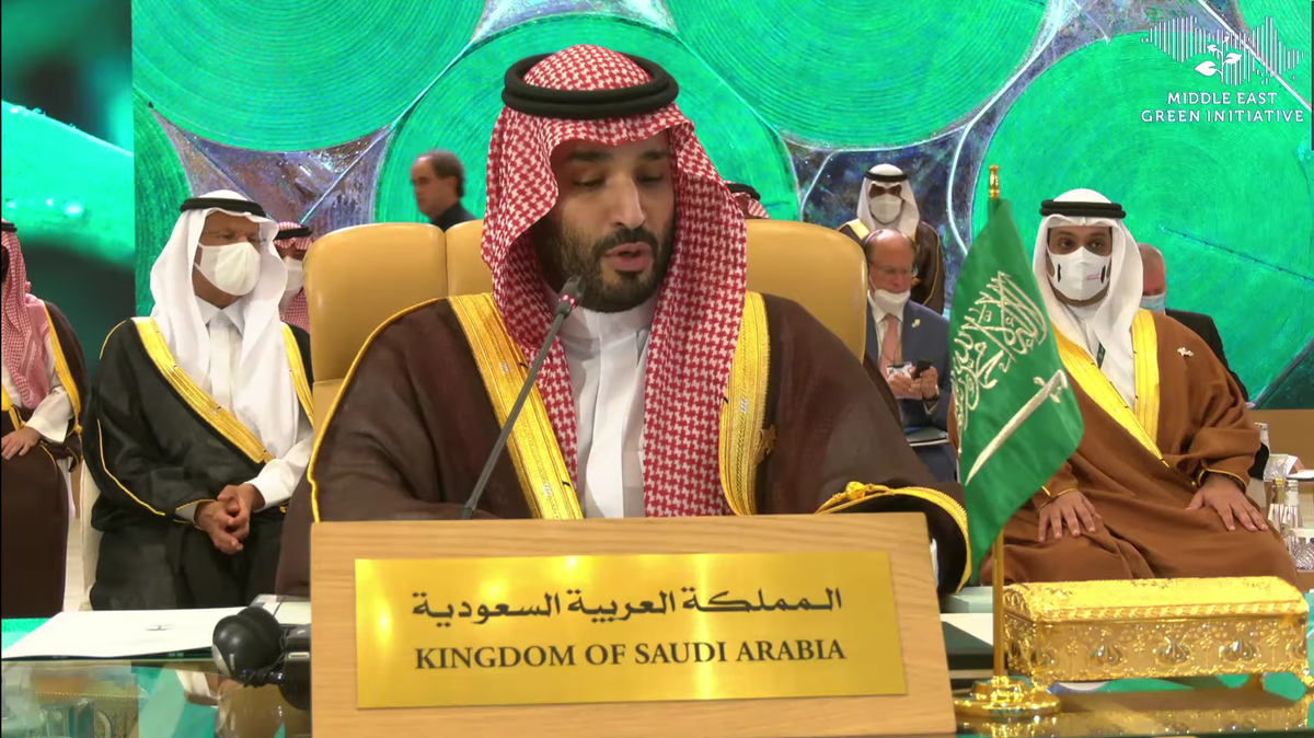Saudi Arabia announces start of green era for the Middle East