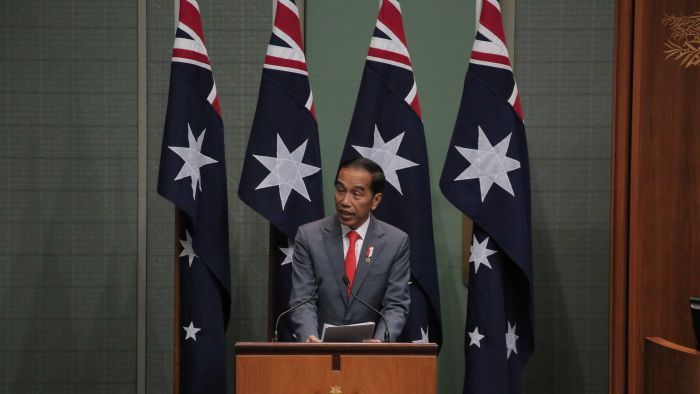 Joko Widodo urges Australian politicians to work with Indonesia to stop intolerance and xenophobia