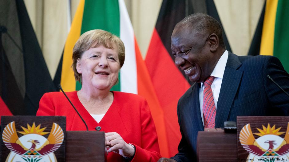 Angela Merkel touts renewables in coal-hungry South Africa