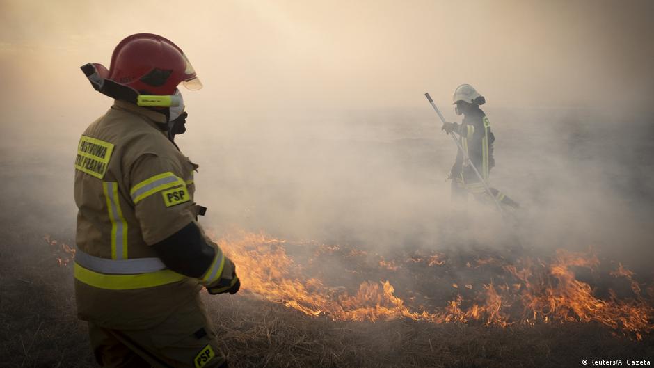 Wildfire ravages Poland’s largest national park on Earth Day