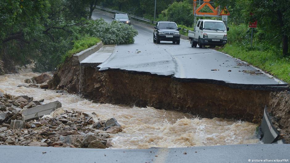 5 dead as South Korea lashed by heavy rains