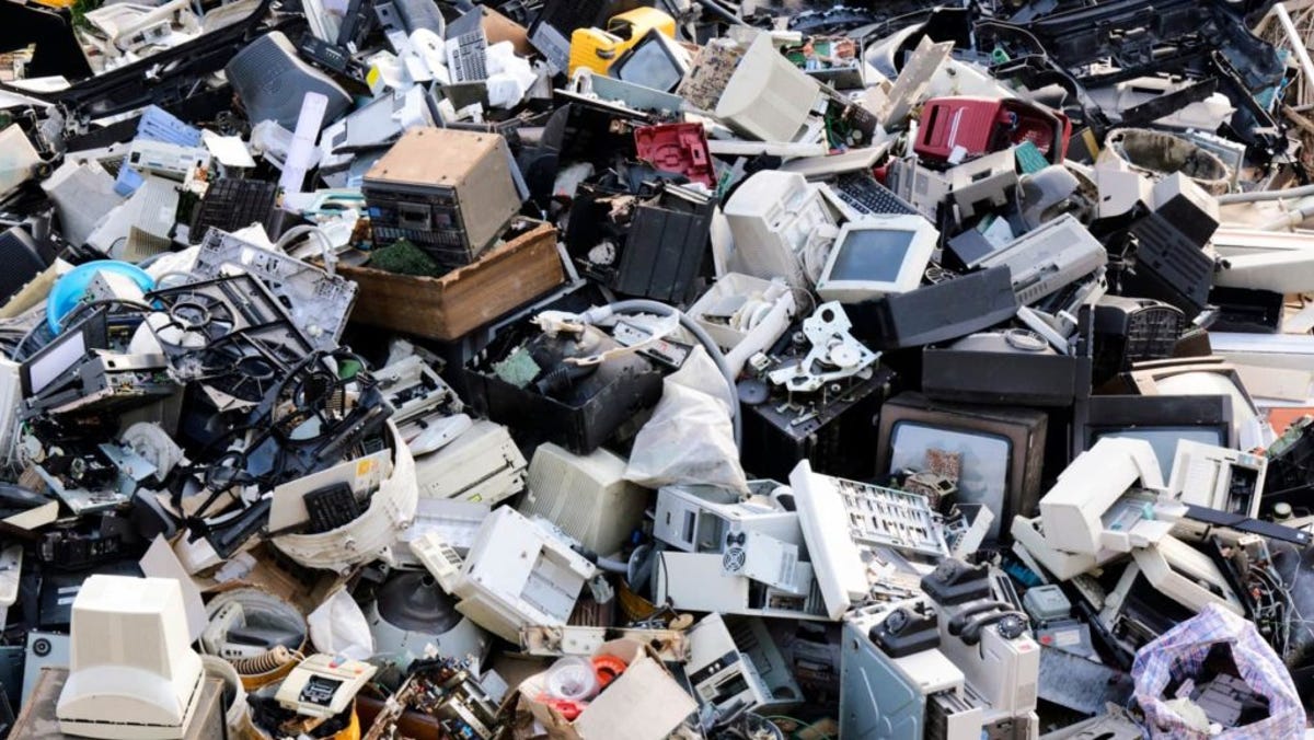 Old iPhones, PCs and printers: How to recycle or dump e-waste