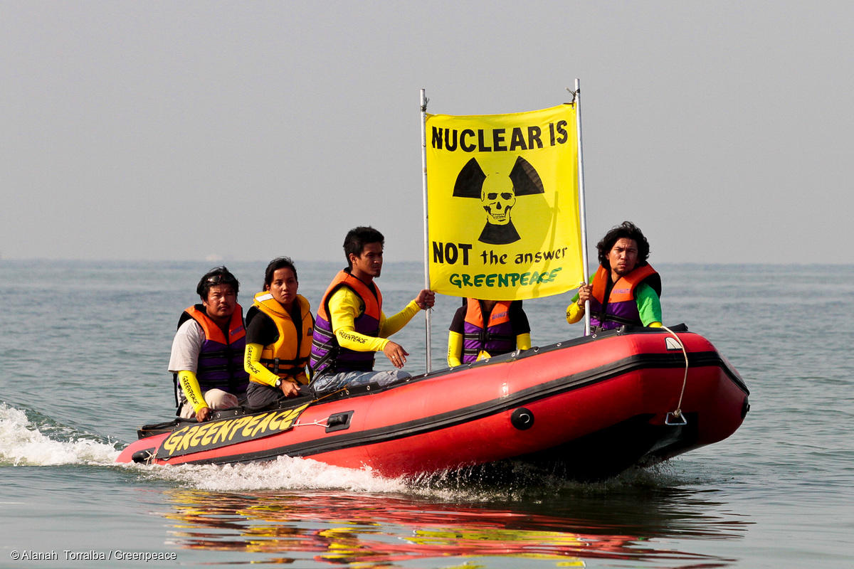 Greenpeace on nuclear deal: Desperate, misguided EO must be revoked
