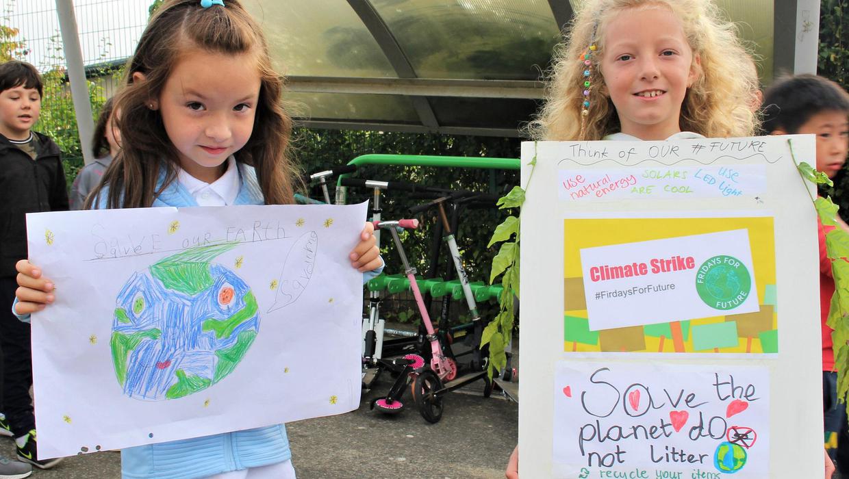 Gorey Educate Together pupils support campaign for climate action