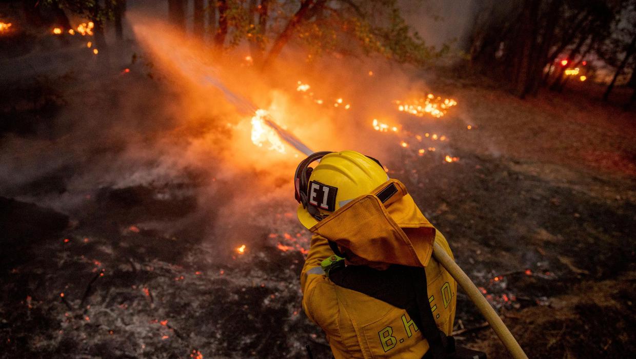 Climate change ‘fuels rise in fire-weather beyond US west coast’