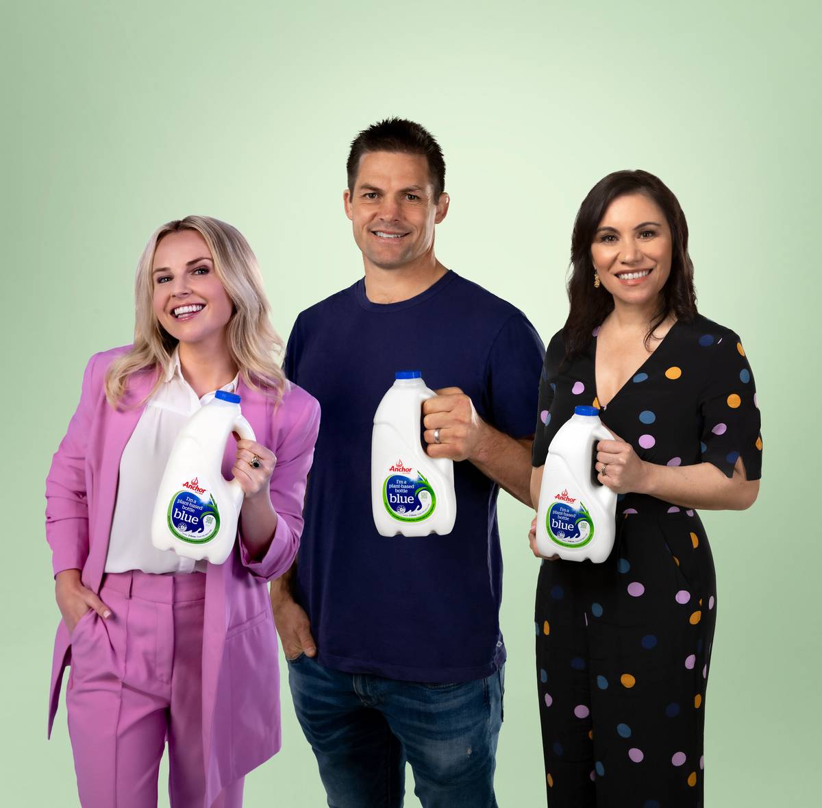 Kiwi celebs back Anchor's plant-based milk bottle plans