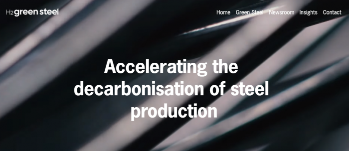 全球最大的氢气“绿色钢铁”工厂将于2024年在瑞典开业