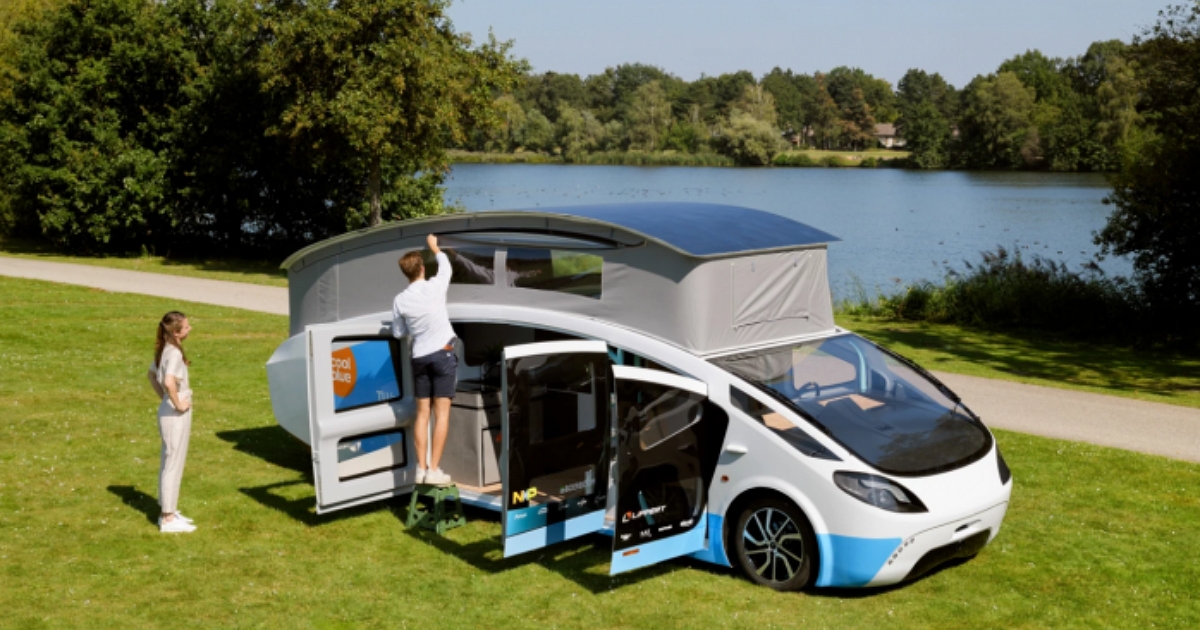 荷蘭學生團隊打造「車輪上的太陽能房屋」 將進行3000公里的公路旅行、全程無須額外能源
