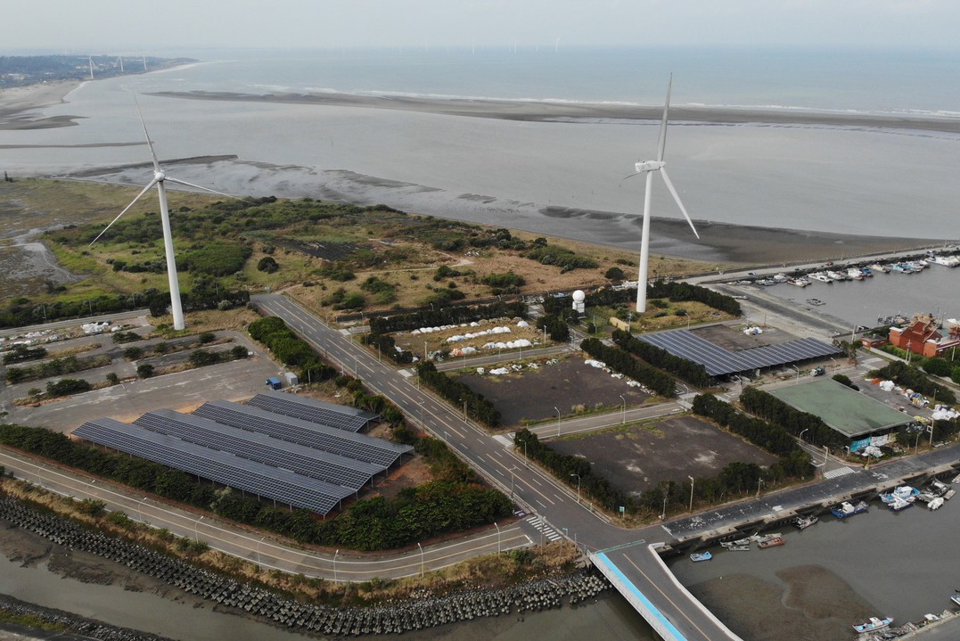 年產123萬度電 竹市海山漁港太陽能光電系統明年發電