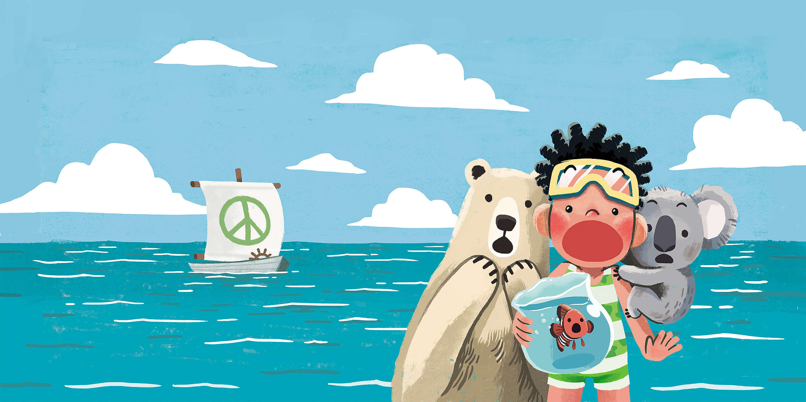 《我家不見了》氣候變遷兒童繪本—世界地球日一起帶孩子了解環境議題