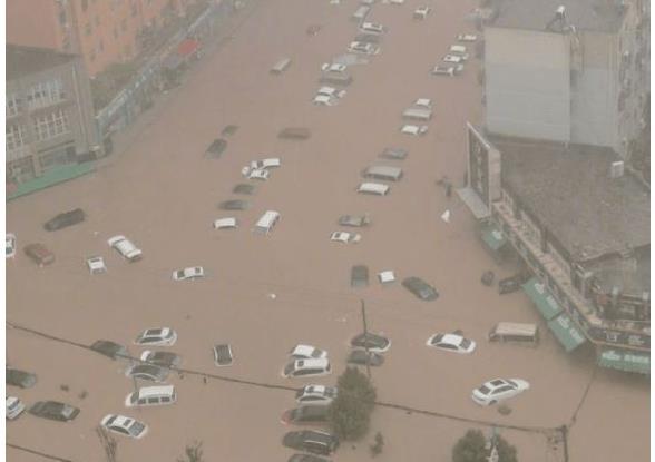 暴雨已致14省份46条河流发生超警戒水位以上洪水