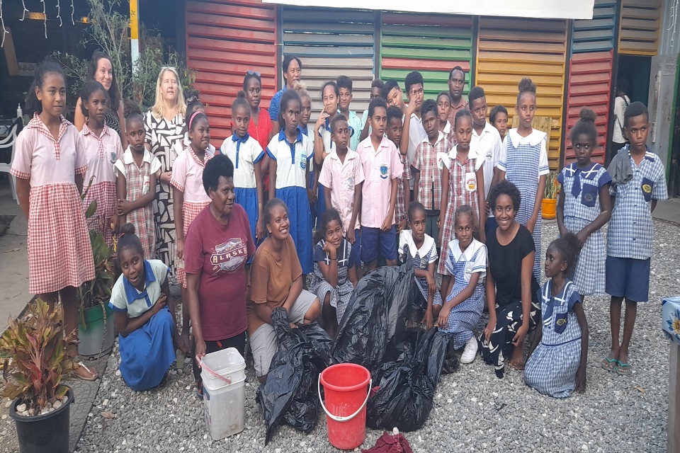 UK, D-Cast help students learn how to mitigate plastic pollution