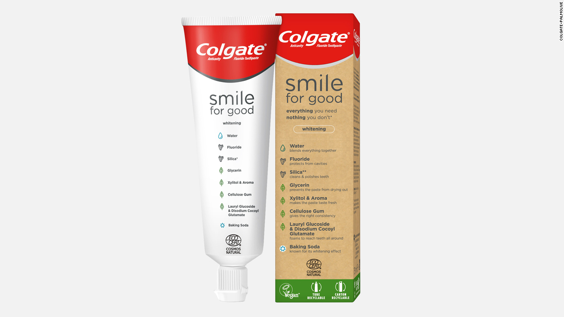 Colgate finally launched its recyclable toothpaste tube. It's made from the same type of plastic as milk jugs