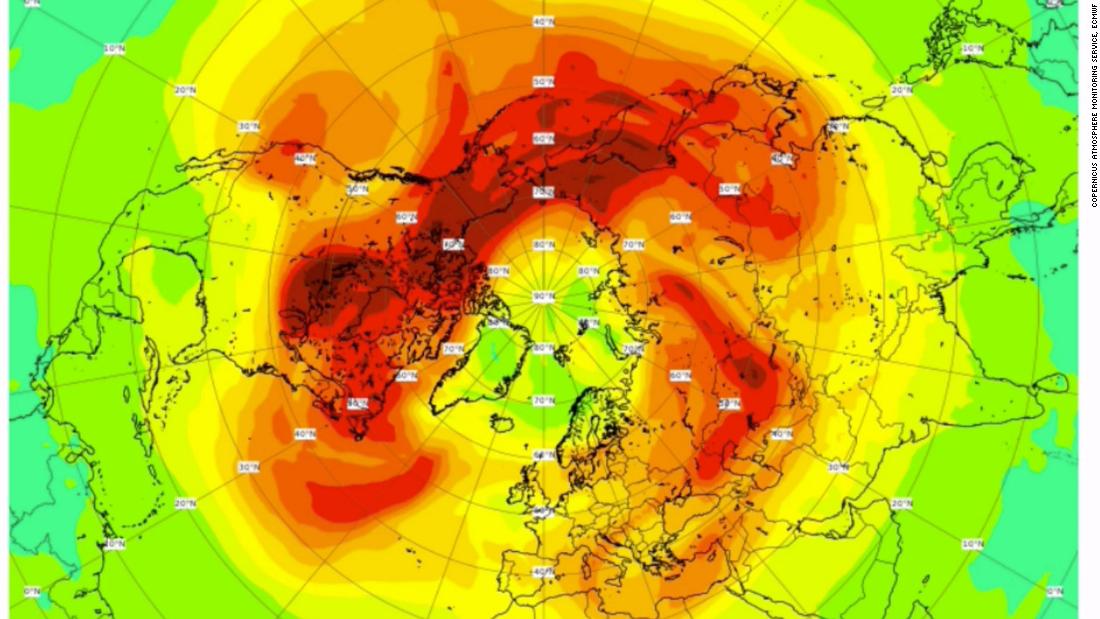 The largest-ever Arctic ozone hole developed this spring. Now, scientists say it's closed.