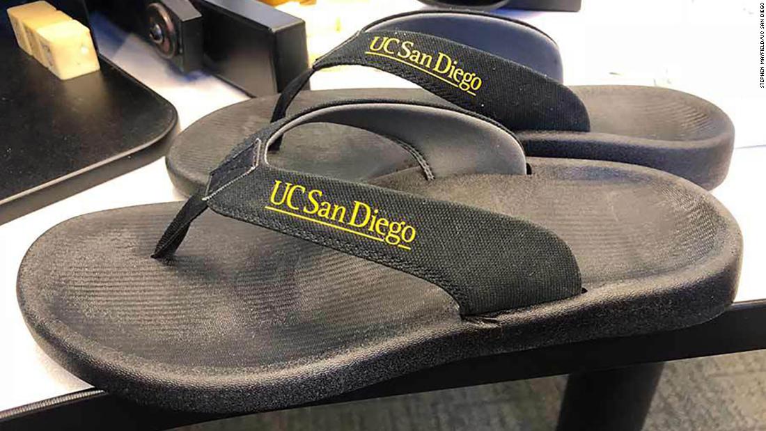 Researchers create eco-friendly, biodegradable flip flops made from algae