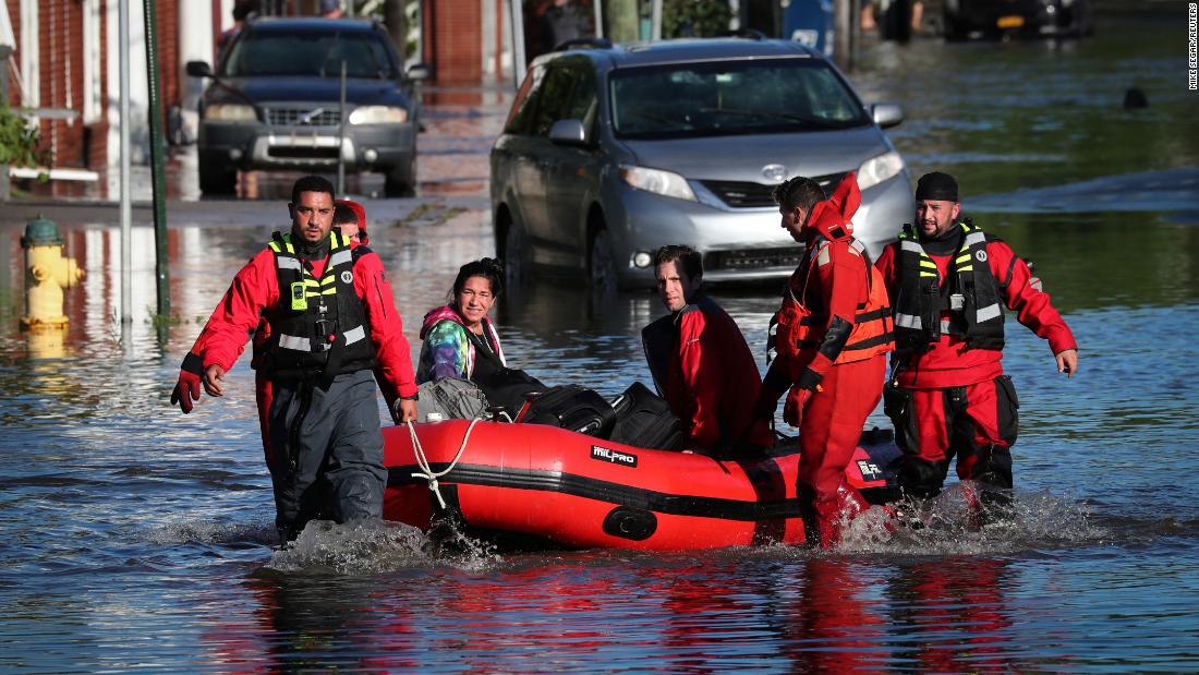 With dozens dead and rescue efforts ongoing, NYC mayor calls Ida flooding a major wakeup call