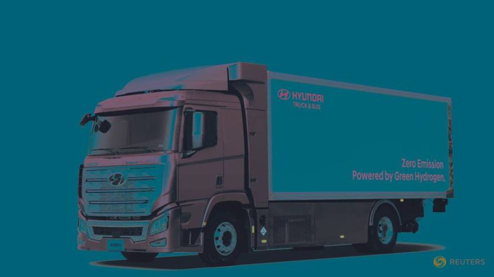 Powered by hydrogen, Hyundai's trucks aim to conquer the Swiss Alps