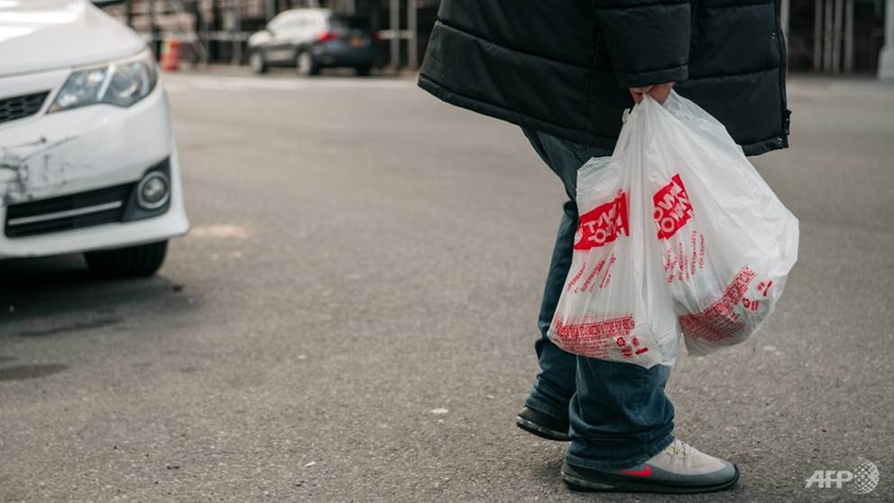 Banned! New York sends plastic bags packing