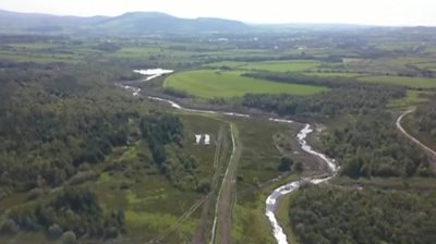 Saving Cumbria's plastic-lined river