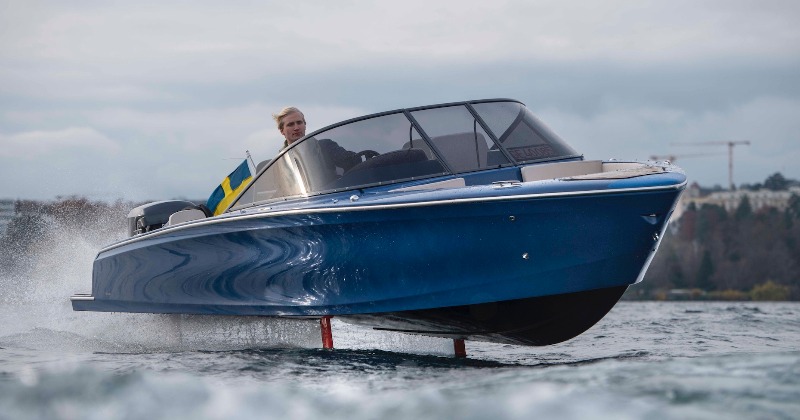 Candela Seven: The Electric Boat That Flies Over Water
